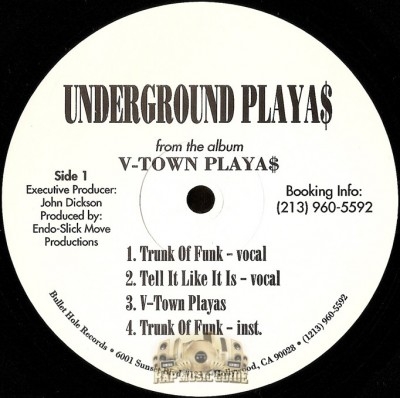 Underground Playa$ - V-Town Playa$ EP