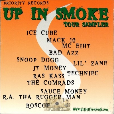 Priority Records Present - Up In Smoke Tour Sampler