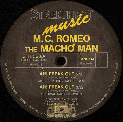 MC Romeo - Ah Freak Out