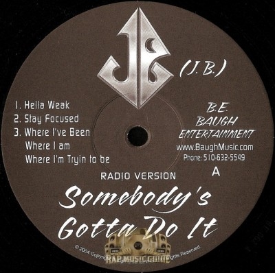 JB - Somebody's Gotta Do It EP