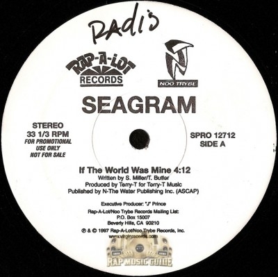 Seagram - If The World Was Mine