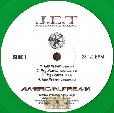 JET - Hog Heaven / Bottom Line