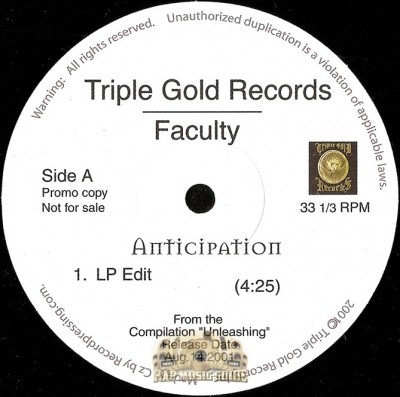 Faculty - Anticipation