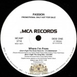 Passion - Where I'm From