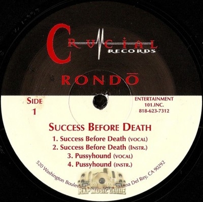 Rondo - Success Before Death