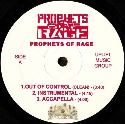 Prophets Of Rage - Out Of Control / They Don't Know