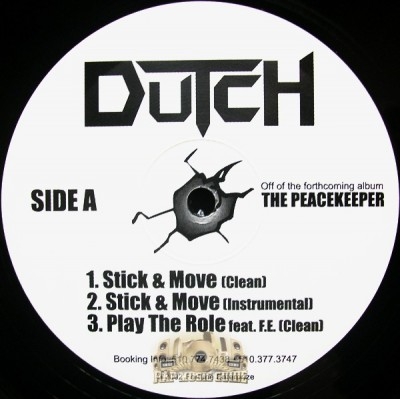 Dutch - The Peacekeeper EP