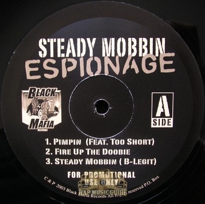 Steady Mobbin - Espionage EP