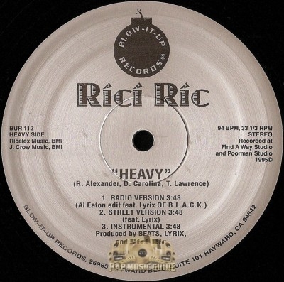 Rici Ric - Heavy / Raw & Pure