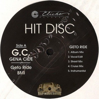 Gena Cide - Hit Disc