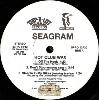 Seagram - Hot Club Wax