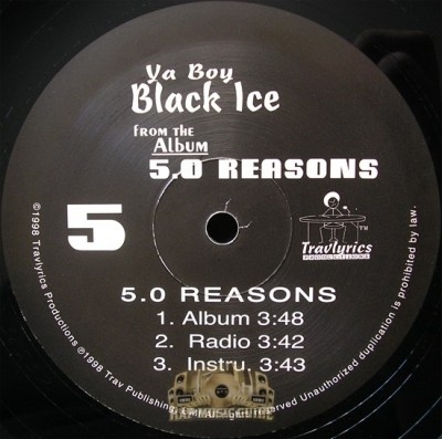 Ya Boy Black Ice - 5.0 Reasons