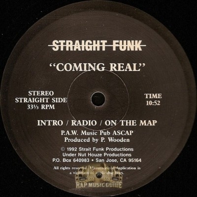 Straight Funk - Coming Real