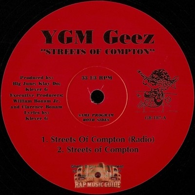 YGM Geez - Streets Of Compton