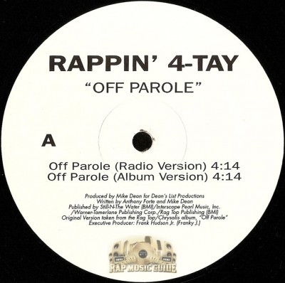 Rappin' 4-Tay - Off Parole